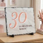 placă ardezie personalizată cu nume — aniversare 30 de ani placă ardezie personalizată cu nume — aniversare 30 de ani
