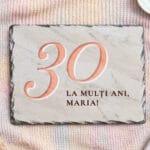 placă ardezie personalizată cu nume — aniversare 30 de ani placă ardezie personalizată cu nume — aniversare 30 de ani