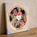 tablou canvas personalizat Împreună — colaj familie 7 poze cu nume tablou canvas personalizat Împreună — colaj familie 7 poze cu nume