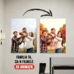 tablou canvas personalizat din poză — stil desen animat 3d tablou canvas personalizat din poză — stil desen animat 3d