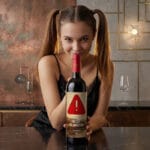 vin personalizat cu mesaj amuzant — În caz de urgență