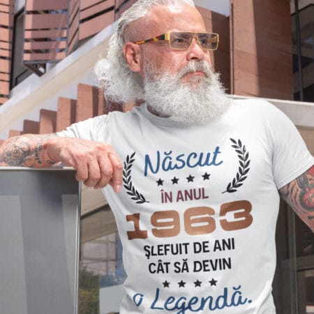 tricou personalizat cu anul nașterii — legendă pentru el