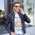 tricou personalizat cu anul nașterii — legendă pentru el