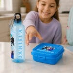 set caserolă și bidon personalizat cu nume — frozen