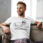 tricou personalizat cu mesaj amuzant — munca mă fascinează